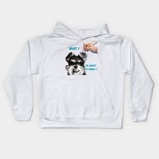 Perrito desesperado Kids Hoodie